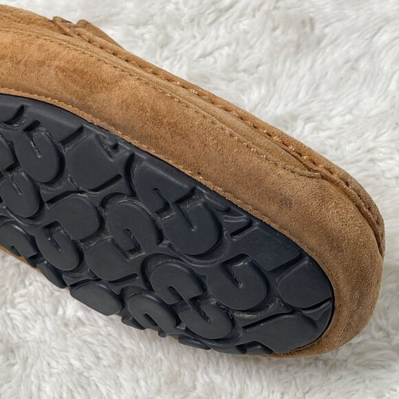 UGG #5775 Men\'s Tan Ascot Suede Sheepskin Slippers Slip On Shoes Size 8 US main image 7